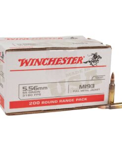 winchester 556mm nato 55gr fmj rifle ammo 200 rounds 1659170 1