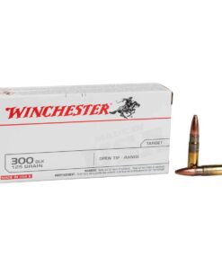 winchester target 300 aac blackout 125gr ot rifle ammo 20 rounds 1500122 1